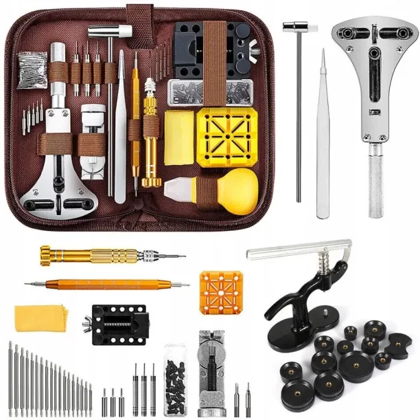 Bloo Watch repair tool kit, 169 pieces, battery replacement kit, adjusted straps Combination