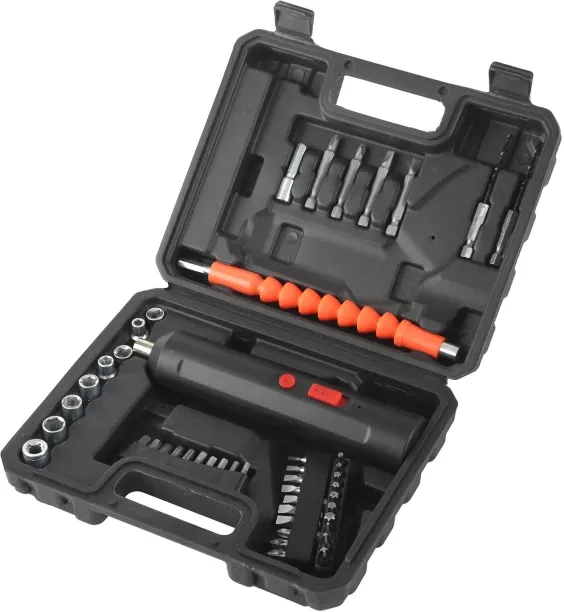 Bloo Cordless Electric Screwdriver, 3.6V & 2.5Nm, Compact and Ergonomic, 46 Accessories, 1300mAh Ba…