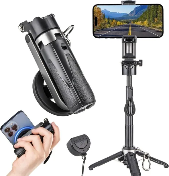 Milky Way Magsafe Tripod Stand Bluetooth Selfie Stick
