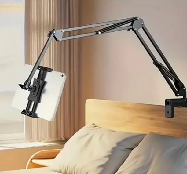 Lavish by Tops Extended Desktop Stand – Versatile Long Arm Tablet & Phone Holder Cable Selfie Stick