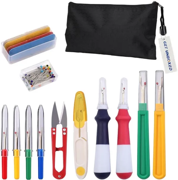 ALANES Seam Ripper Set Seam Rippers for Sewing Thread Remover Scissors Sewing Kit