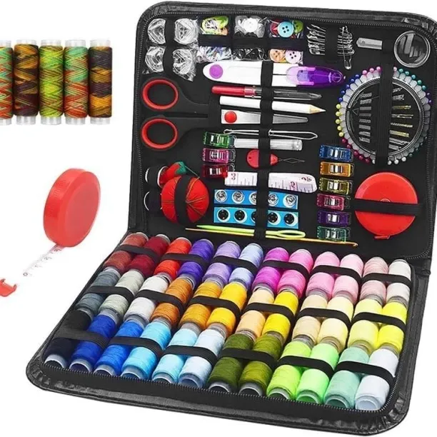 LIUHUI Sewing kit, 229 pcs Sewing Accessories, Friendly for Beginner and Professional for Worker, S…
