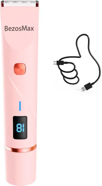 BezosMax Electric Shaver for Women, Waterproof & Painless Hair Remover, Portable Grooming Trimmer w…