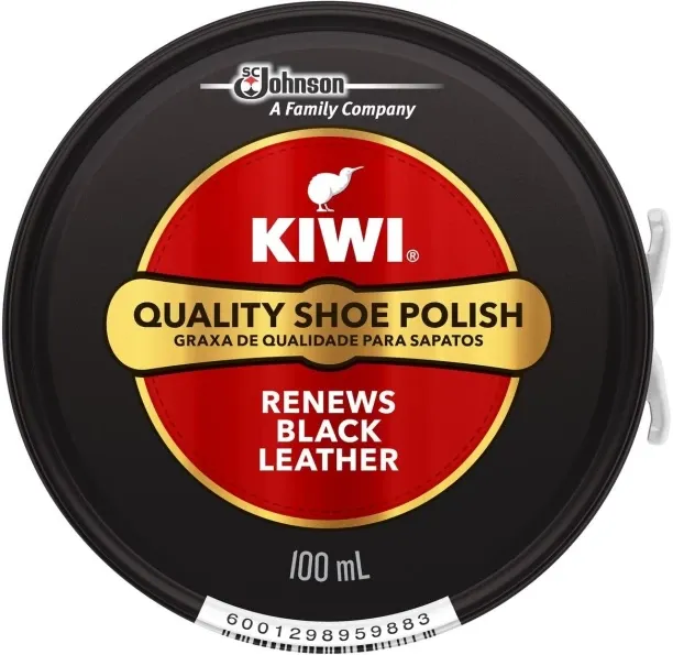 Kiwi Shoe polish 100ml Leather Shoe Wax Polish