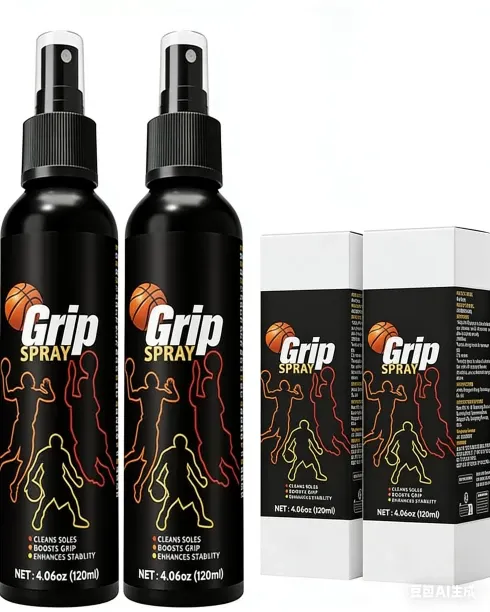 BOWENSTORE Shoe Grip Spray, Non-Slip Sneaker Bottom Cleaner for Basketball, Soccer, Dance, Winter, …