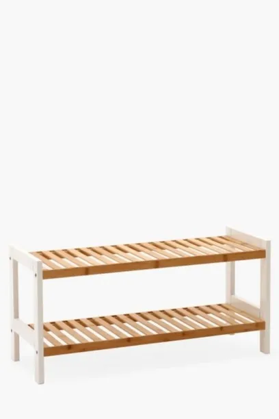 Aura Bamboo Shoe Rack