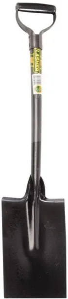 Unique Digging Spade No.2 – 660 mm Metal Hilt Steel Shaft Heavy-Duty Garden and Construction Tool S…