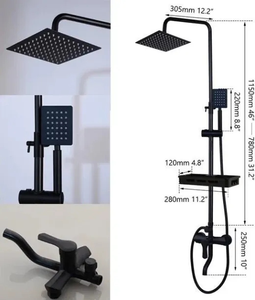 TOKOMA Handheld Shower Head