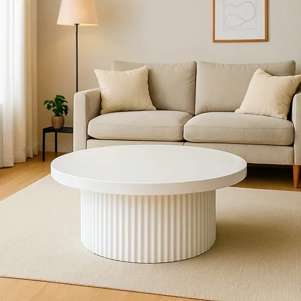 Coffee table Round table Engineered Wood Console Table
