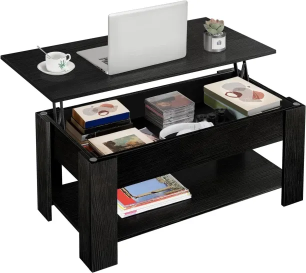 Artisan Furniture Warehouse Coffee Table Lift Top Side Table Home Office Center Table Engineered Wo…