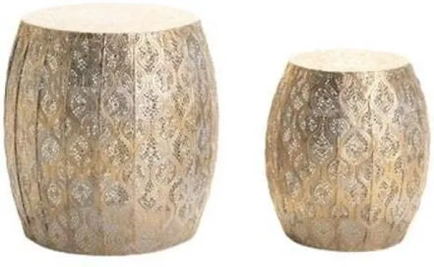 Benise Side Tables Gaia Metal Side Table