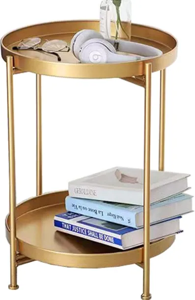 Artisan Furniture Warehouse CT-015 Gold Metal Side Table