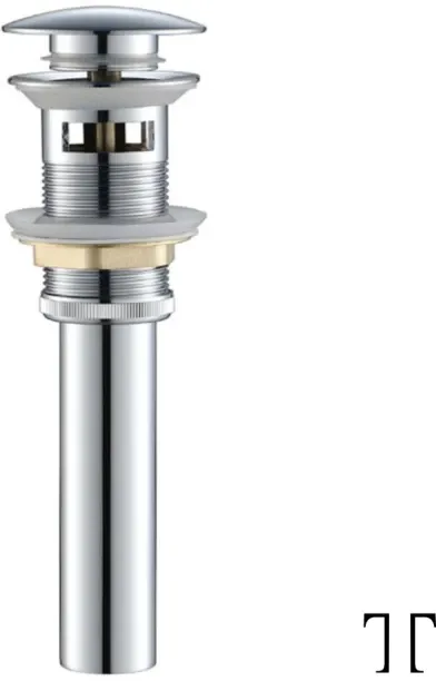 Trendy Taps Chrome Basin Pop Up - Slotted Sink Plug