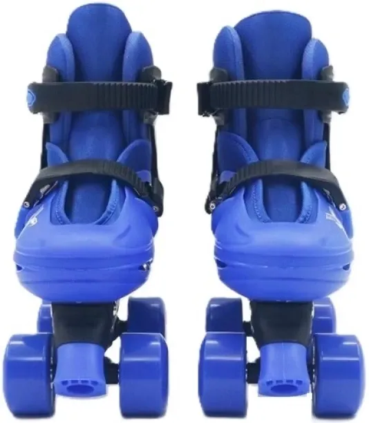Pantha Sport Kids Adjustable Roller Blades Roller Skates Quad Roller Skates - Size 3.5 UK