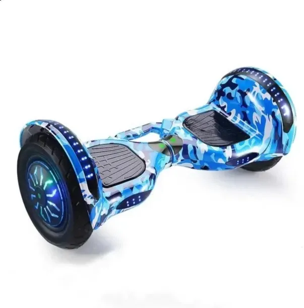 Generic 10 Light-Emitting 6.5 Inch Electric Hoverboard 15 inch x 10 inch Skateboard