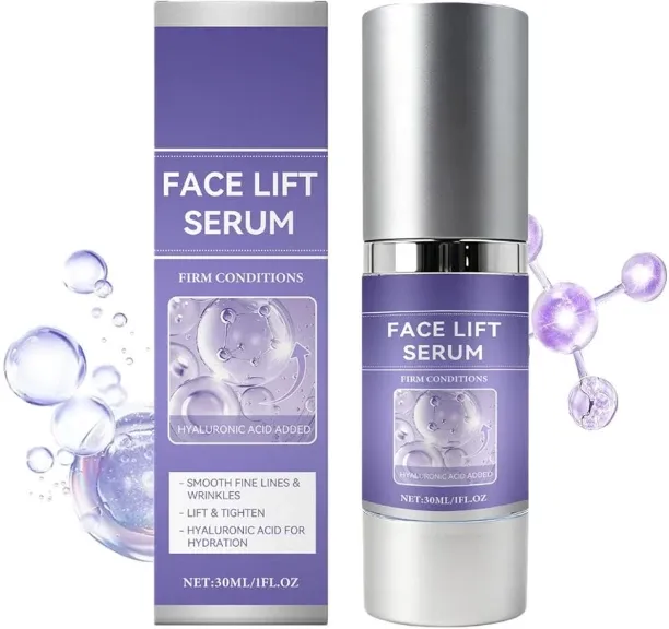 SHIJIN Face Lift Serum, Containing Hyaluronic Acid and Peptide Complex, Hydrates and Moisturizes, F…