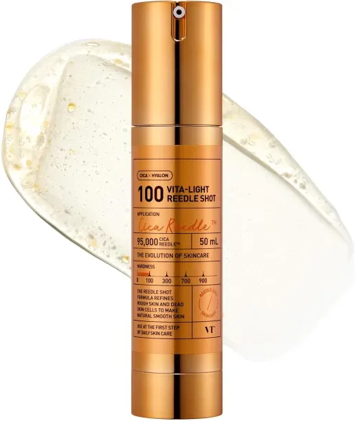 VT COSMETICS Vita Light Serum with Vitamin C Capsules and Hyaluronic Acid for Sensitive Skin, Anti …