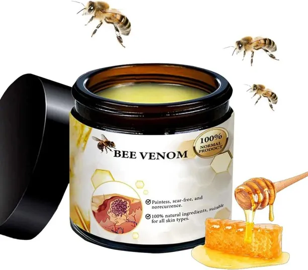 LIUHUI Bee Venom Repair Cream, Hydrating Moisturizing Cream, Natural Honey Bee Venom Repair Cream R…