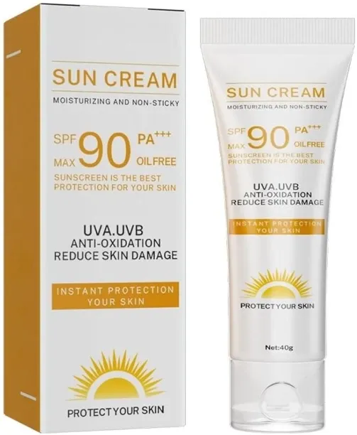 LIUHUI Sunscreen SPF 90 Instant Protection UVA UVB Foundation PA+++ Women Face Sunscreen Lotion Sun…