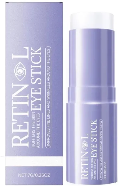 SHIJIN Retinol and Caffeine Eye Balm Stick Targets Under Eye Concerns Like Dark Circles Puffiness a…