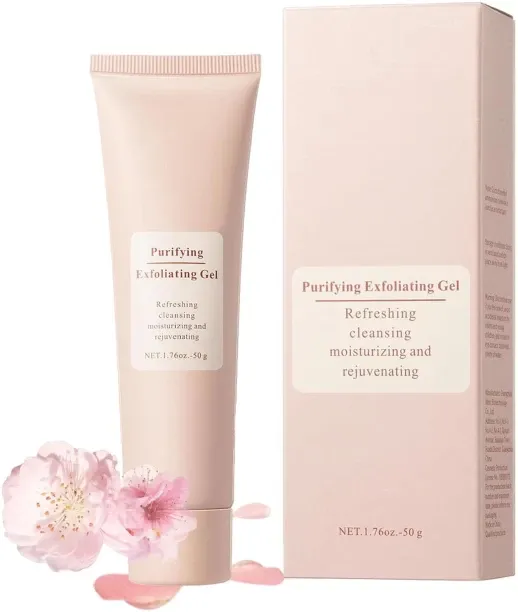 SHIJIN Purifying Exfoliating Gel, Facial Exfoliator Cleanser, Moisturizing, Gentle, Cleansing Peeli…