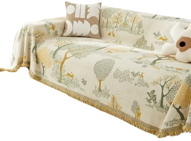 Huanix Generic Striped Sofa Cover