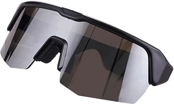 WEIWEISTORE Smart Blueteeth Audio Sunglasses, UV Protection Voice Control Sunglasses, Sports Bluete…
