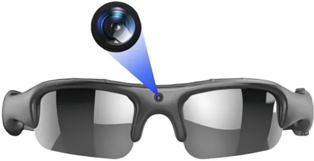 Jielun Smart Bike Glasses Camera HD 1080P WiFi Sports Glasses with Camera Video Glasses Video for M…