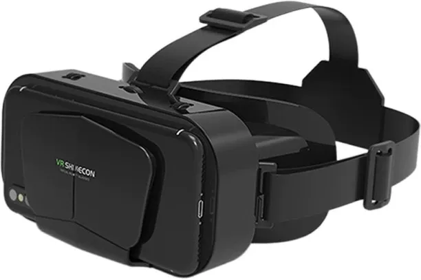 Funjoy 1pc Virtual Reality VR Glasses, Binoculars, Adjustable 3D Mobile VR - Comfortable Nose Rest …