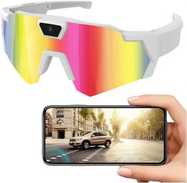 Fariedl Outdoor cycling sunglasses smart glasses with camera colorful lenses Smart Glasses
