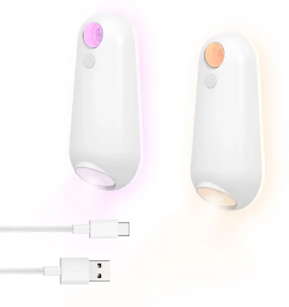 SHIJIN Toilet Nights Lights, Motion Sensor Toilet Light 8 Colors USB Rechargeable Toilets Nightligh…