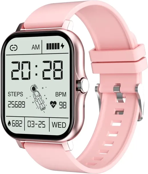 Moucles Smart Watch with Sleep/Heart Rate Monitor for Android iPhone, 100+ Sport Modes Fitness AI A…