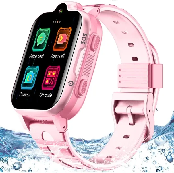 Tidecus 4G GPS Smart Watch for Kids with Calling Whatsapp Line Facebook TikTok Tracker Phone Watch …