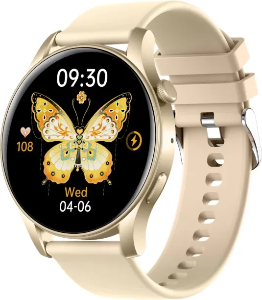 BezosMax KC88 Smart Watch with Sleep/Heart Rate Monitor for Android iPhone, 100+ Sport Modes Fitnes…