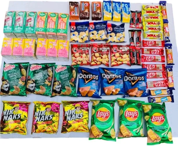Danone Lunch Box Snack Hamper Combo - 72 Items