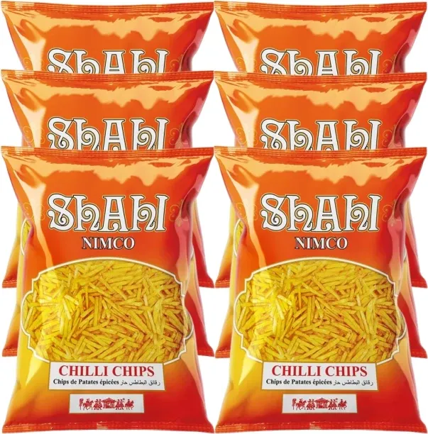 Shahi Nimco Chilli Chips | Spicy & Crispy Snacks