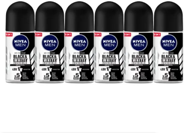 NIVEA MEN 6x50ml Health & Beauty - Bath Care & Fragrances Wall Mountable Soap Case For  Boys & Girls