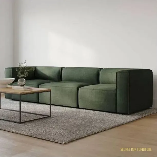 Secret Box Furniture - Couch SBF2478 Linen 3 Seater  Sofa