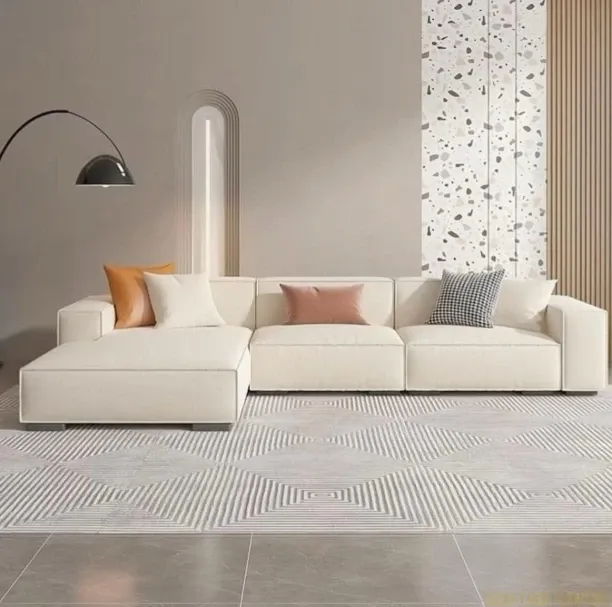 Secret Box Furniture SBF60330 Linen 4 Seater  Sofa