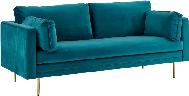 Comfy Home Furnitures Velvet 3 Seater Sofa Velvet 3 Seater Sofa