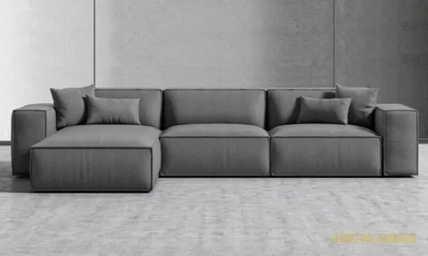 Secret Box Furniture - Sofa Couch SBF2477 Linen 3 Seater  Sofa