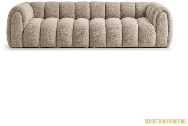 Secret Box Furniture - Sofa Couch SBF2412 Linen 3 Seater  Sofa