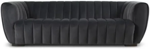 MD BEDDING braro3seatercouch Velvet 3 Seater  Sofa