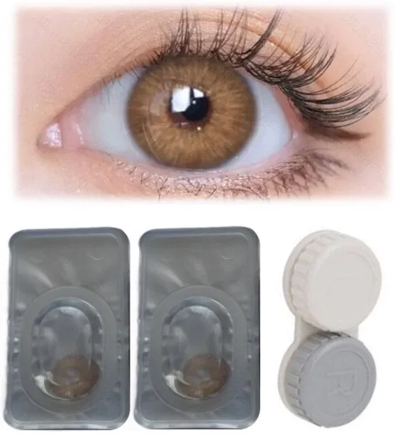 Uptown Glam EVA Foam Yearly Soft Contact Lens, Storage Case & Applicator