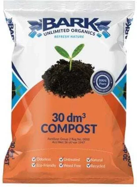 Bark Unlimited Organics Compost Type 2 30dm³ Fertilizer