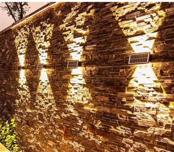 Zzztrade Solar LED Wall Light GD-202 Solar Light Set