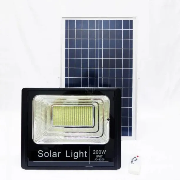 ISTAR Solar powered 200W outdoor light Solar Light Set