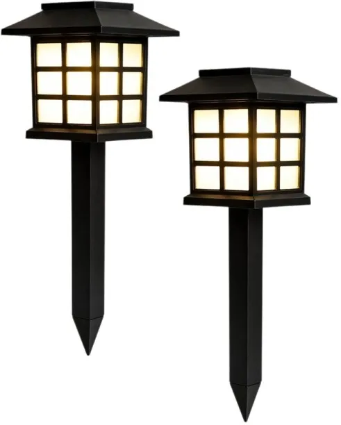 Bright Tek OL-03 White Light Solar Light Set