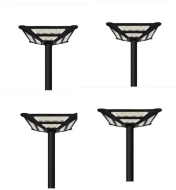 Generic 4x 1000W JT-CLEAR Solar Street Light Solar Light Set