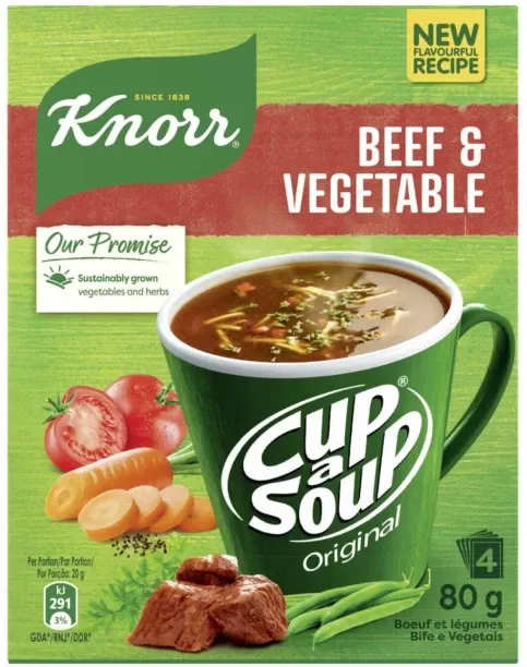Knorr Beef & Vegetable Cup A Soup